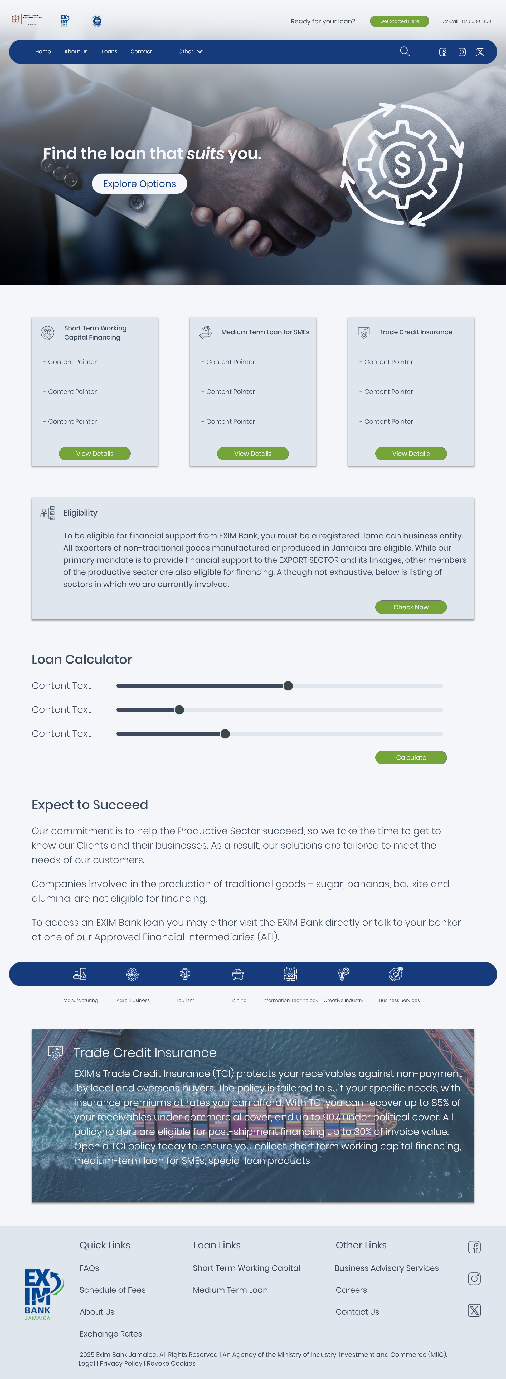Exim Bank Case Study Image